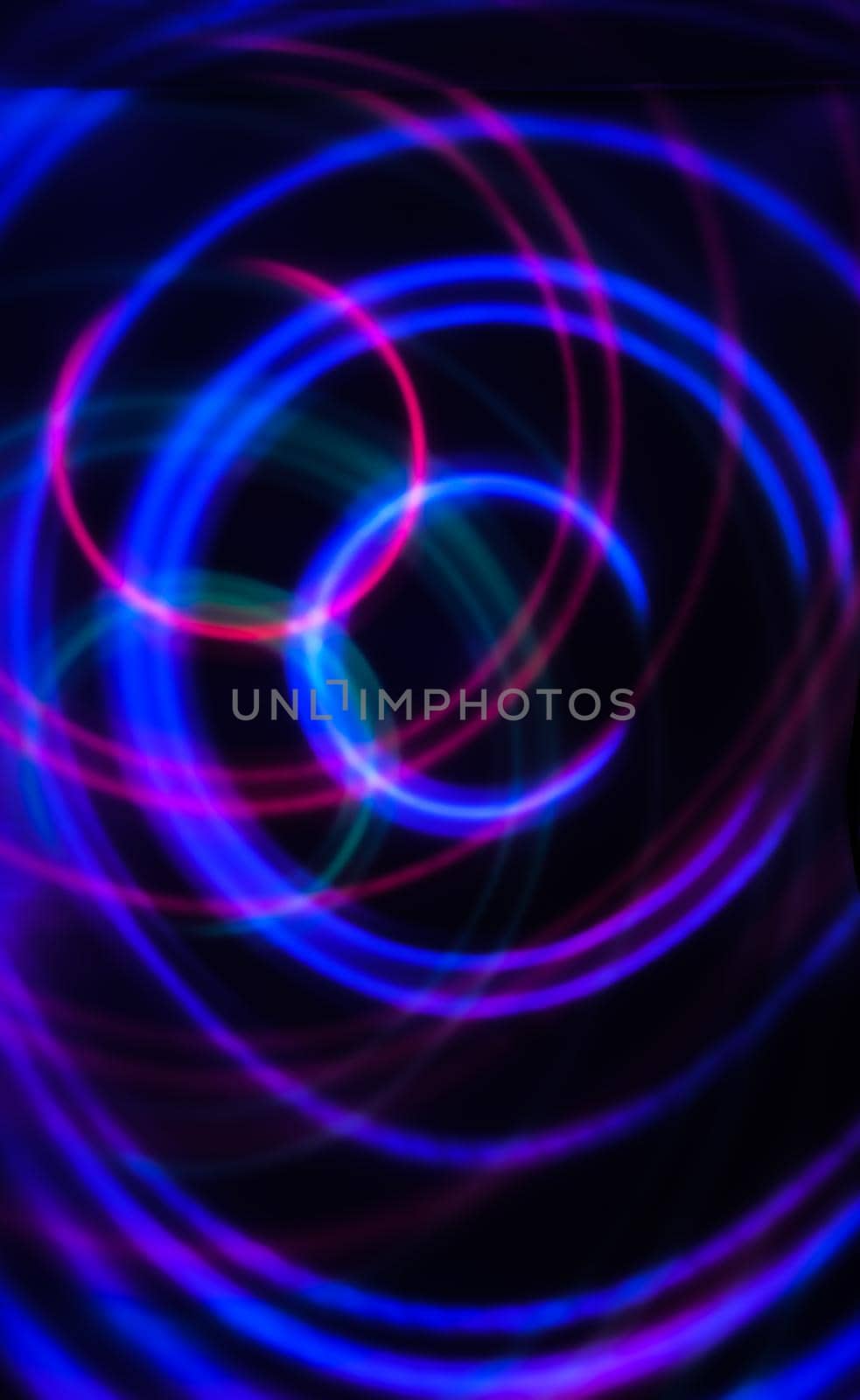 abstract soft motion light in the dark