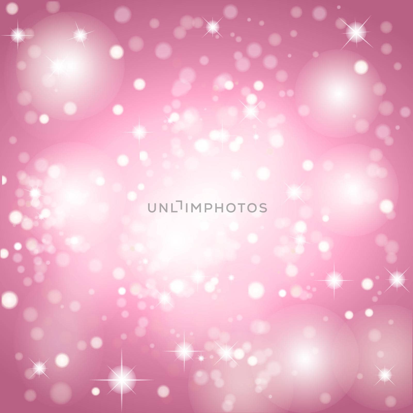 Pink abstract romantic background with stars. EPS10 by biruzza