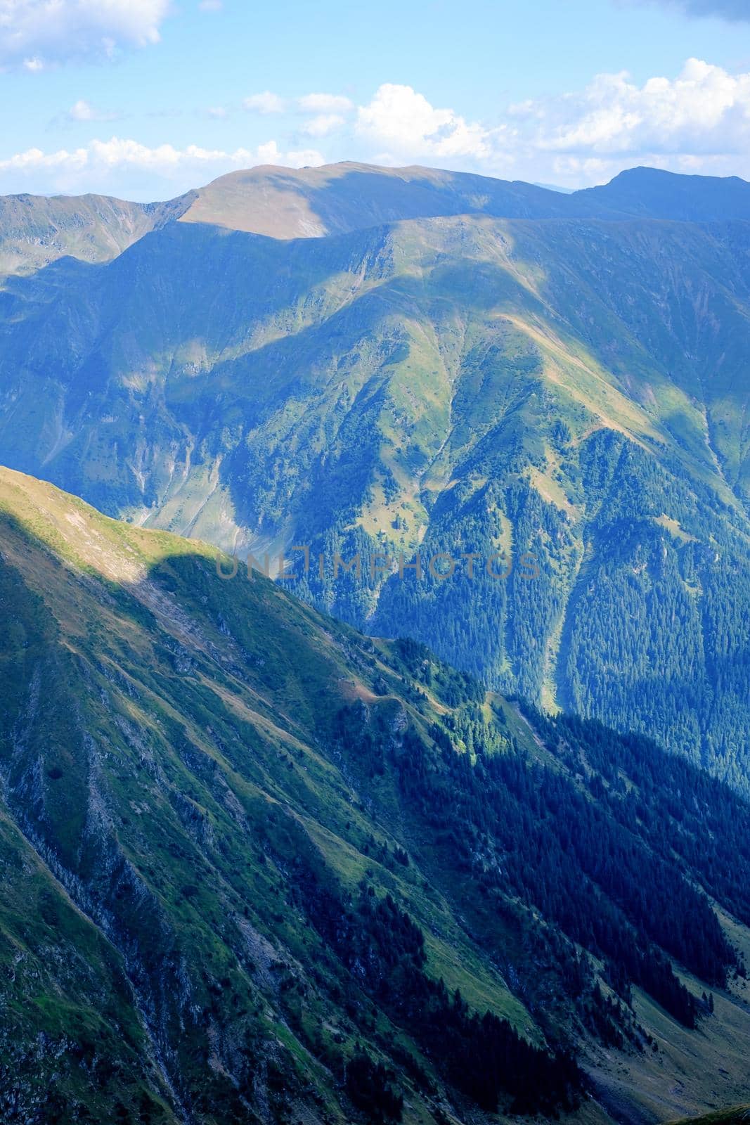 Suny day in  Romanian mountains, Fagaras, Sibiu county