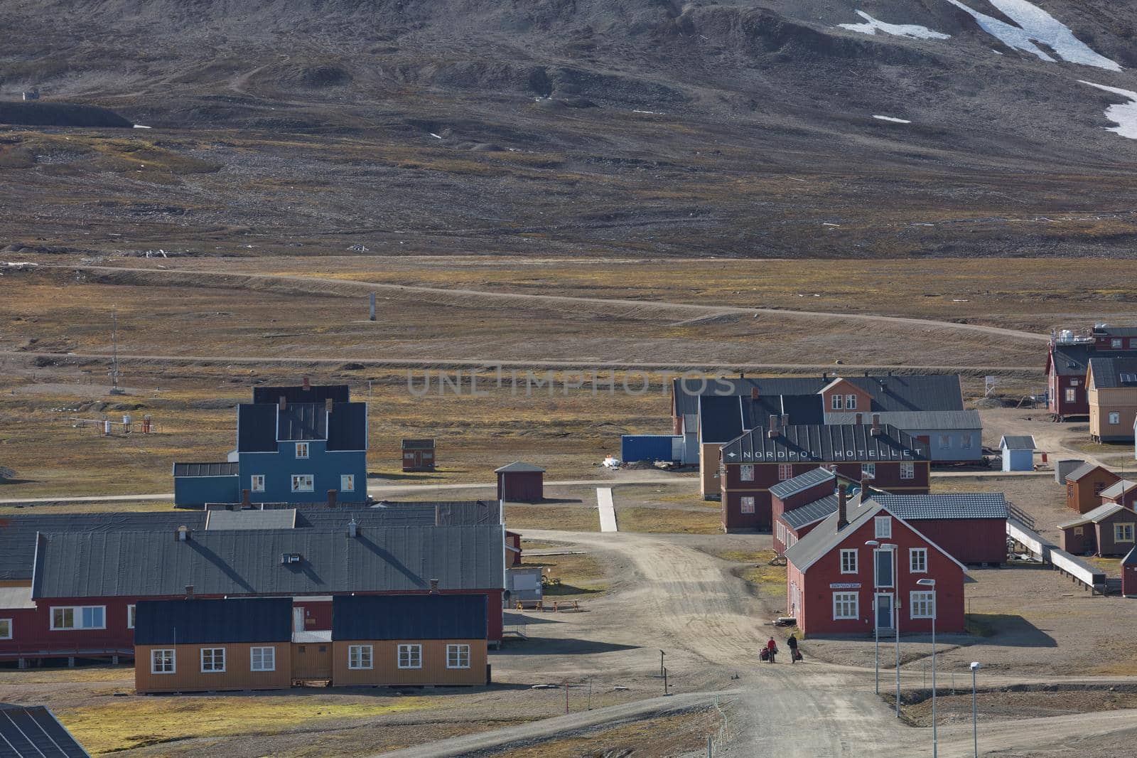 Hotel at town of Ny Alesund in Svalbard, a Norwegian archipelago between Norway and North Pole. It's the most northerly civilian settlement in the world by wondry
