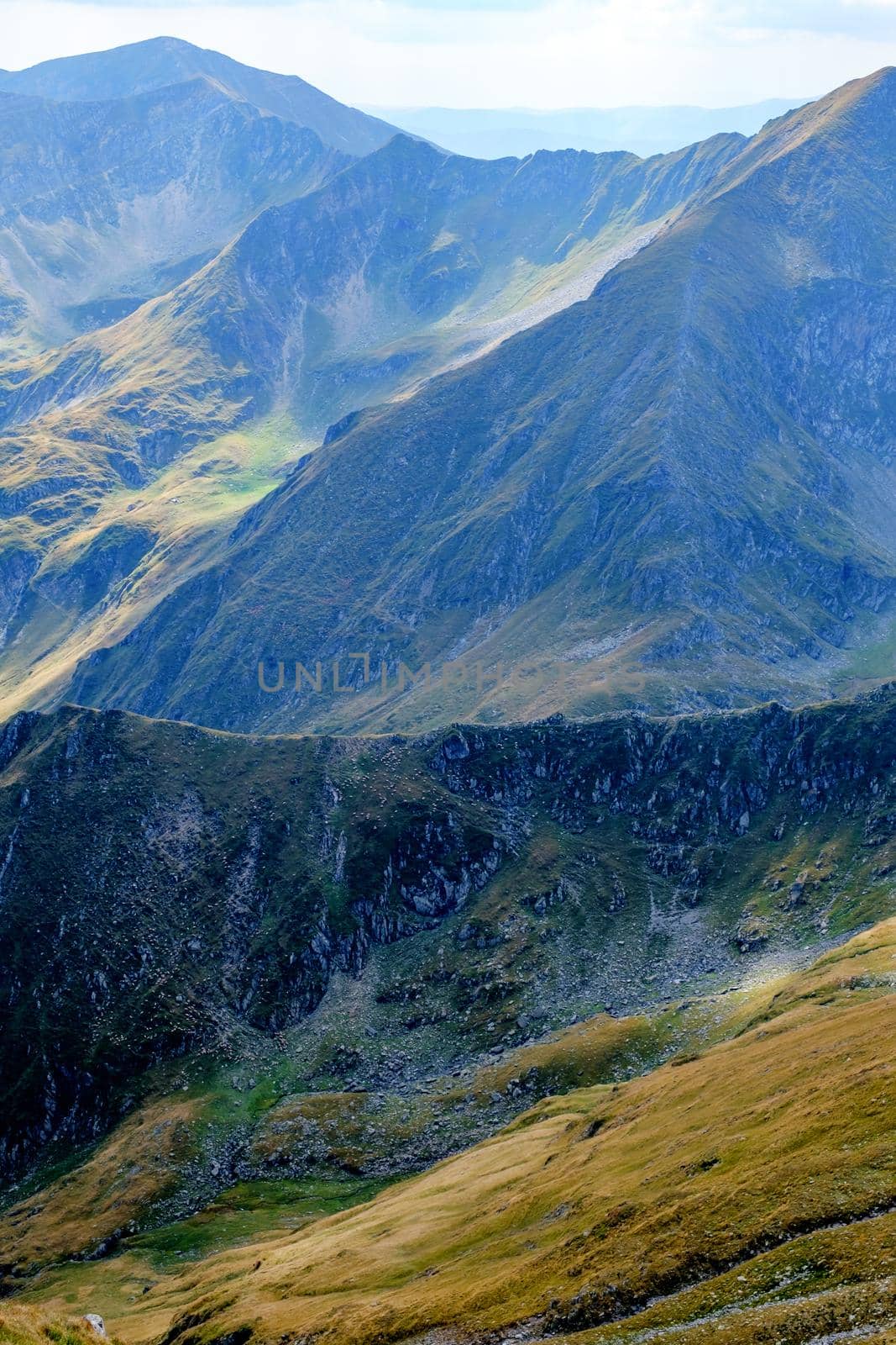 Suny day in  Romanian mountains, Fagaras, Sibiu county