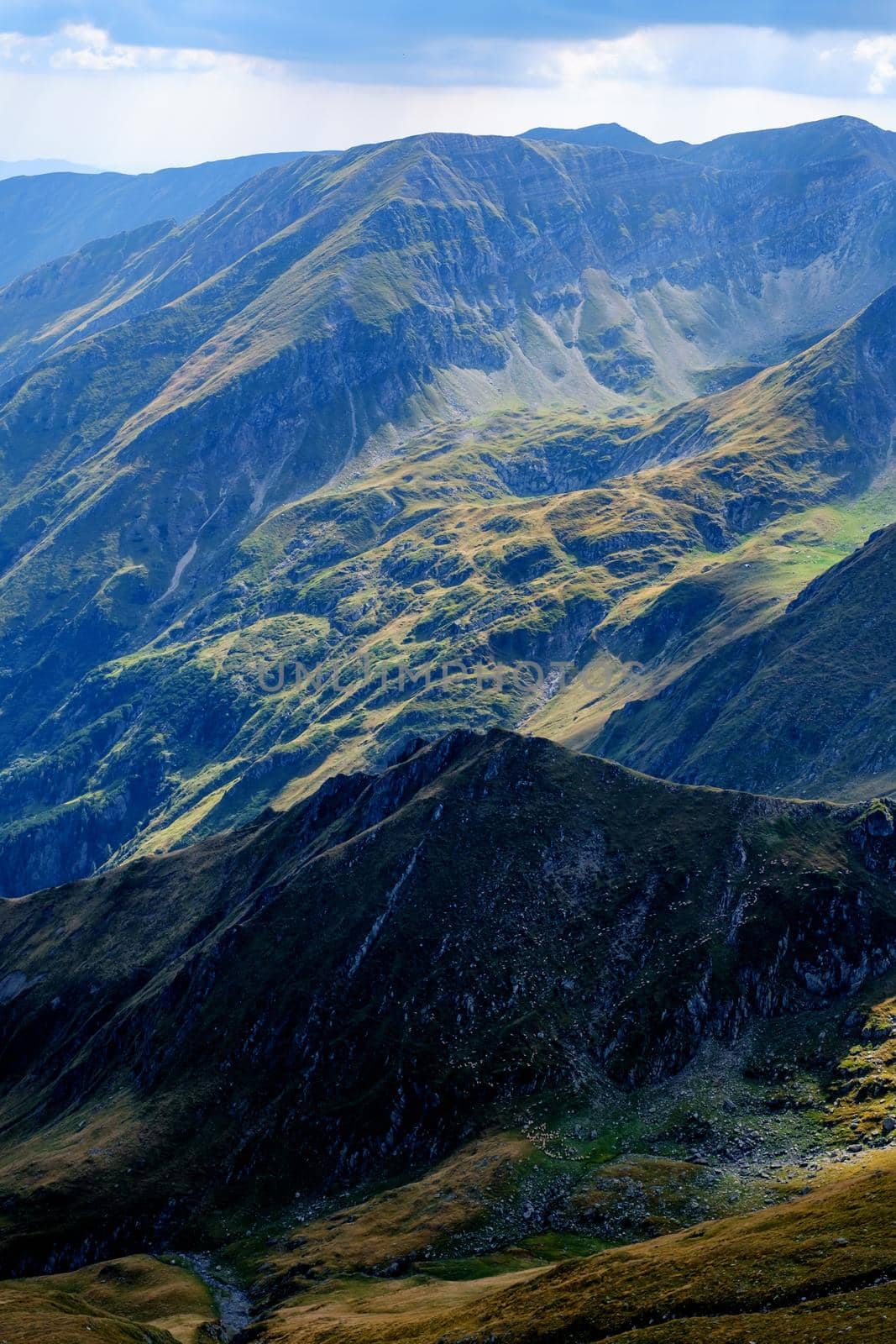 Suny day in  Romanian mountains, Fagaras, Sibiu county