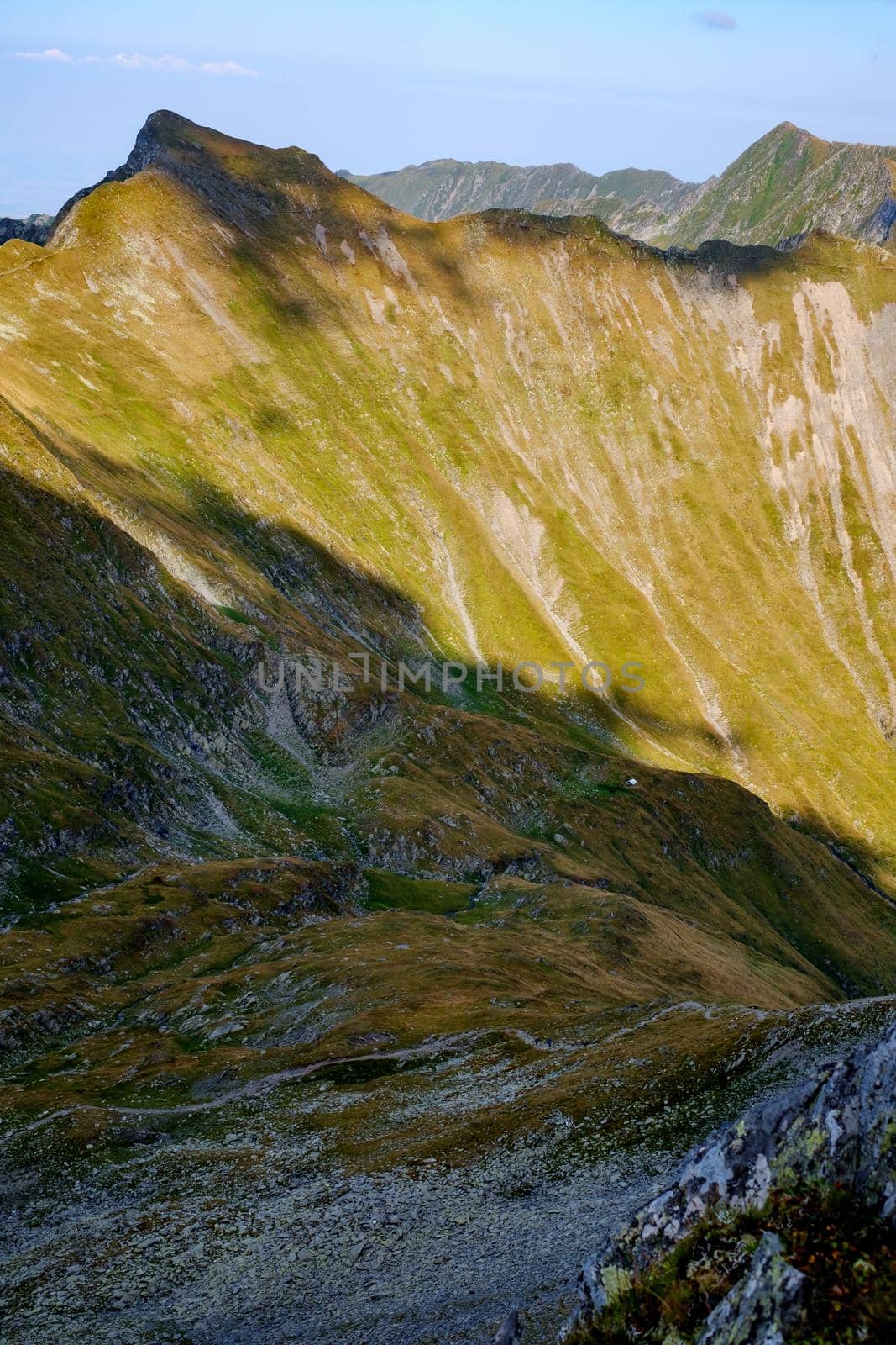 Suny day in  Romanian mountains, Fagaras, Sibiu county