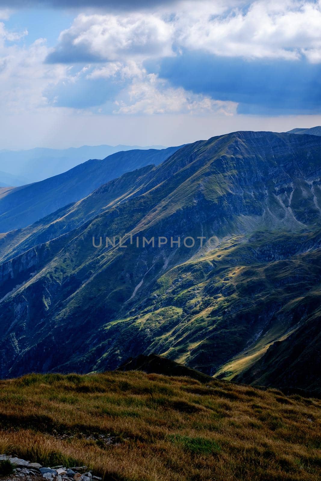 Suny day in  Romanian mountains, Fagaras, Sibiu county