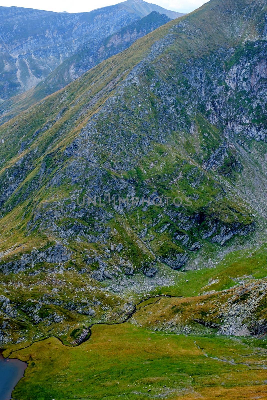 Suny day in  Romanian mountains, Fagaras, Sibiu county