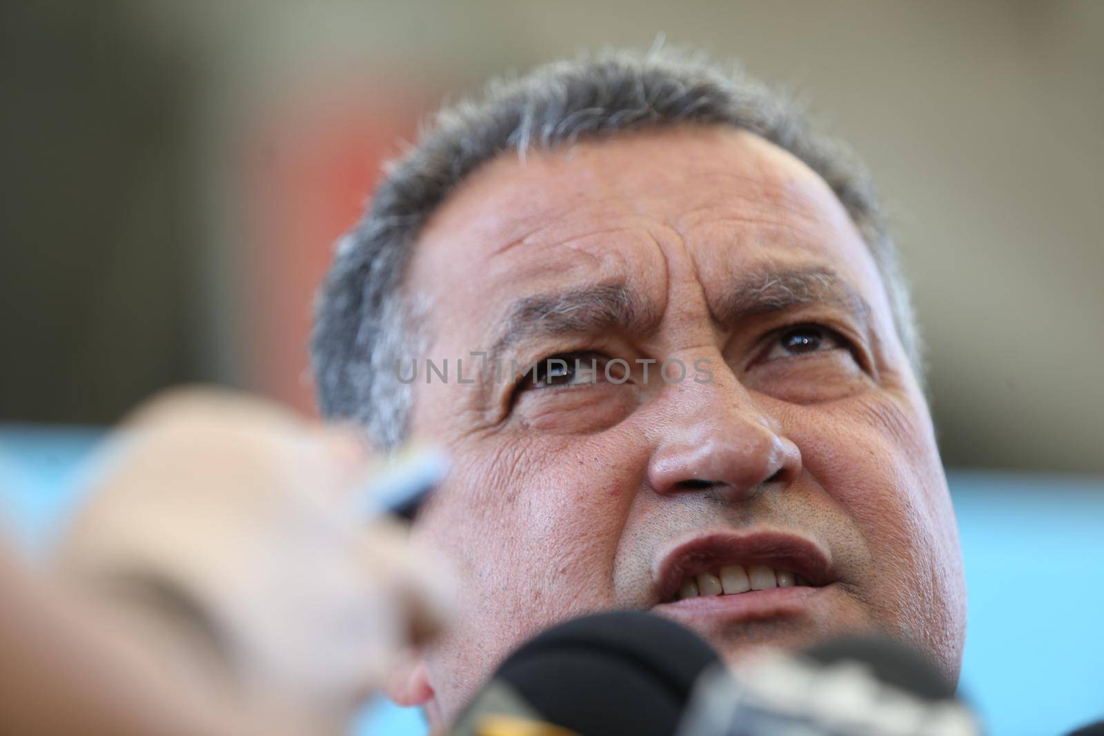 salvador, bahia / brazil - october 8, 2018: Rui Costa, governor of Bahia is seen during an interview in Salvador.