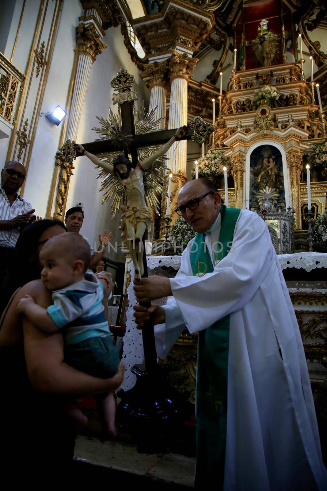 mass at the bonfim church in calvador by joasouza