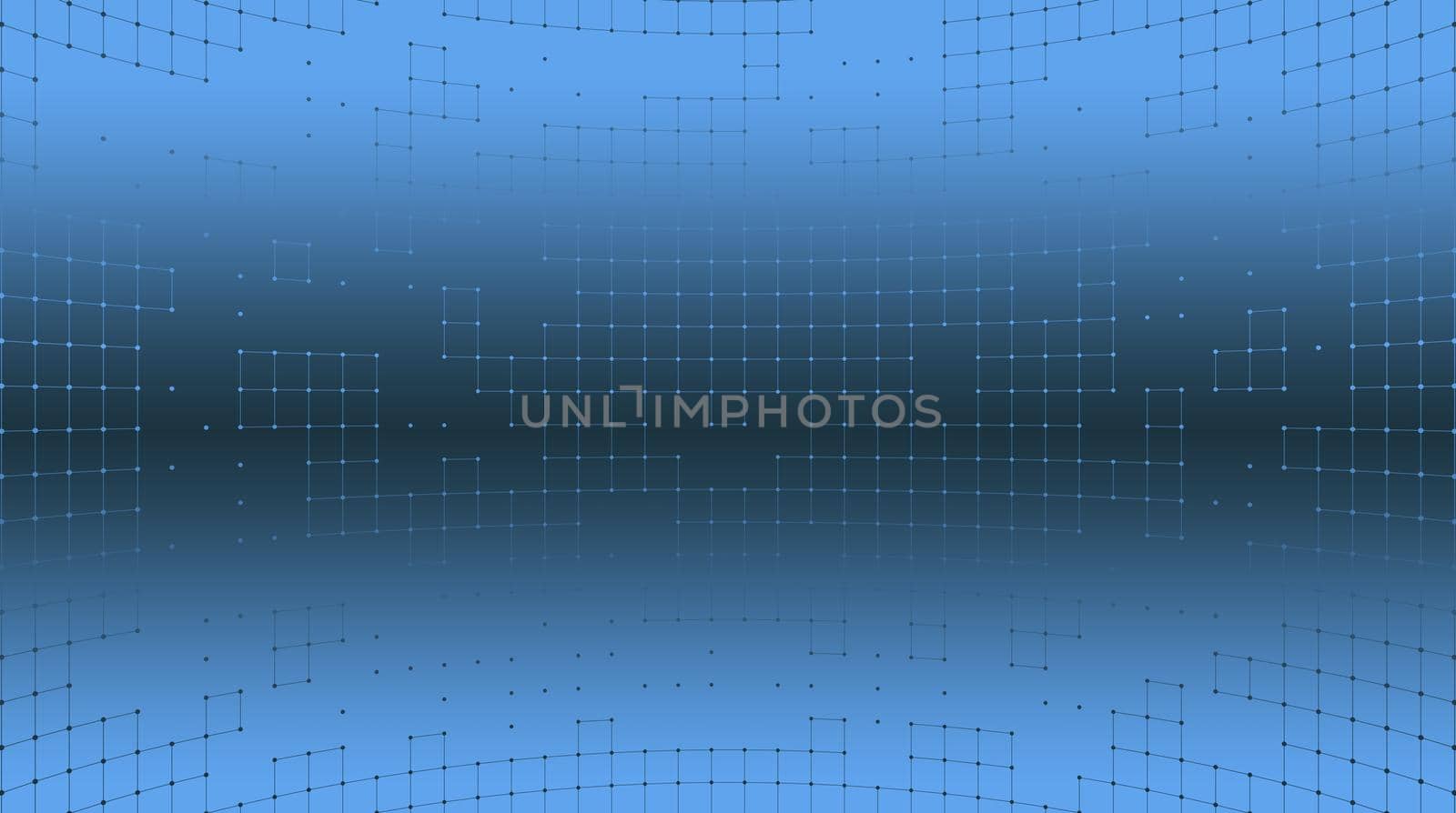 Abstract background of a grid of squares. 3d rendering.