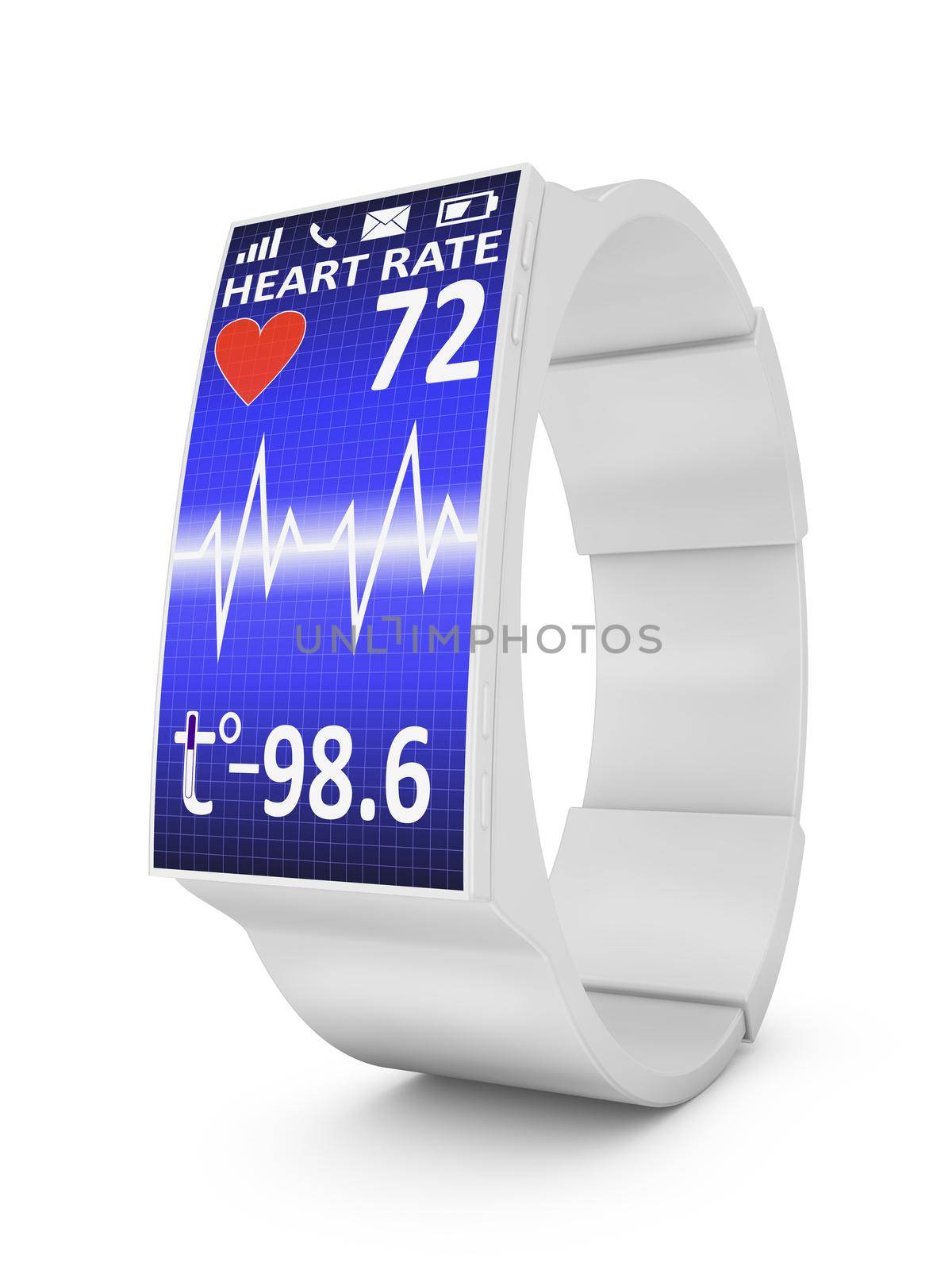 smart watches which display pulse and temperature