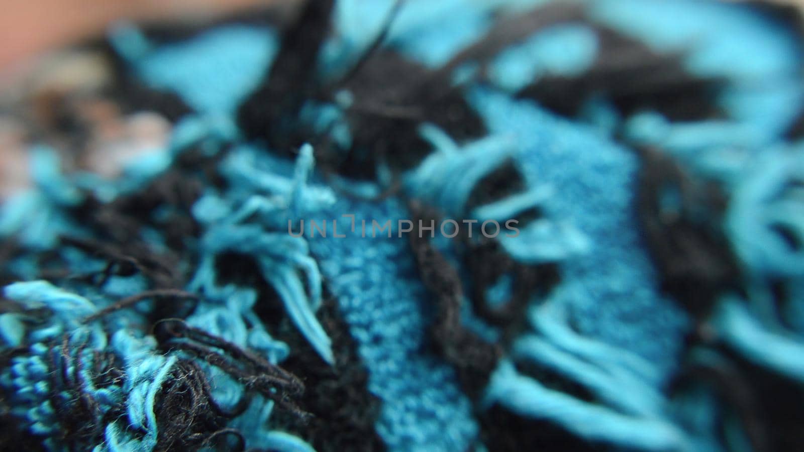 Close up view at the surface of the fabric
