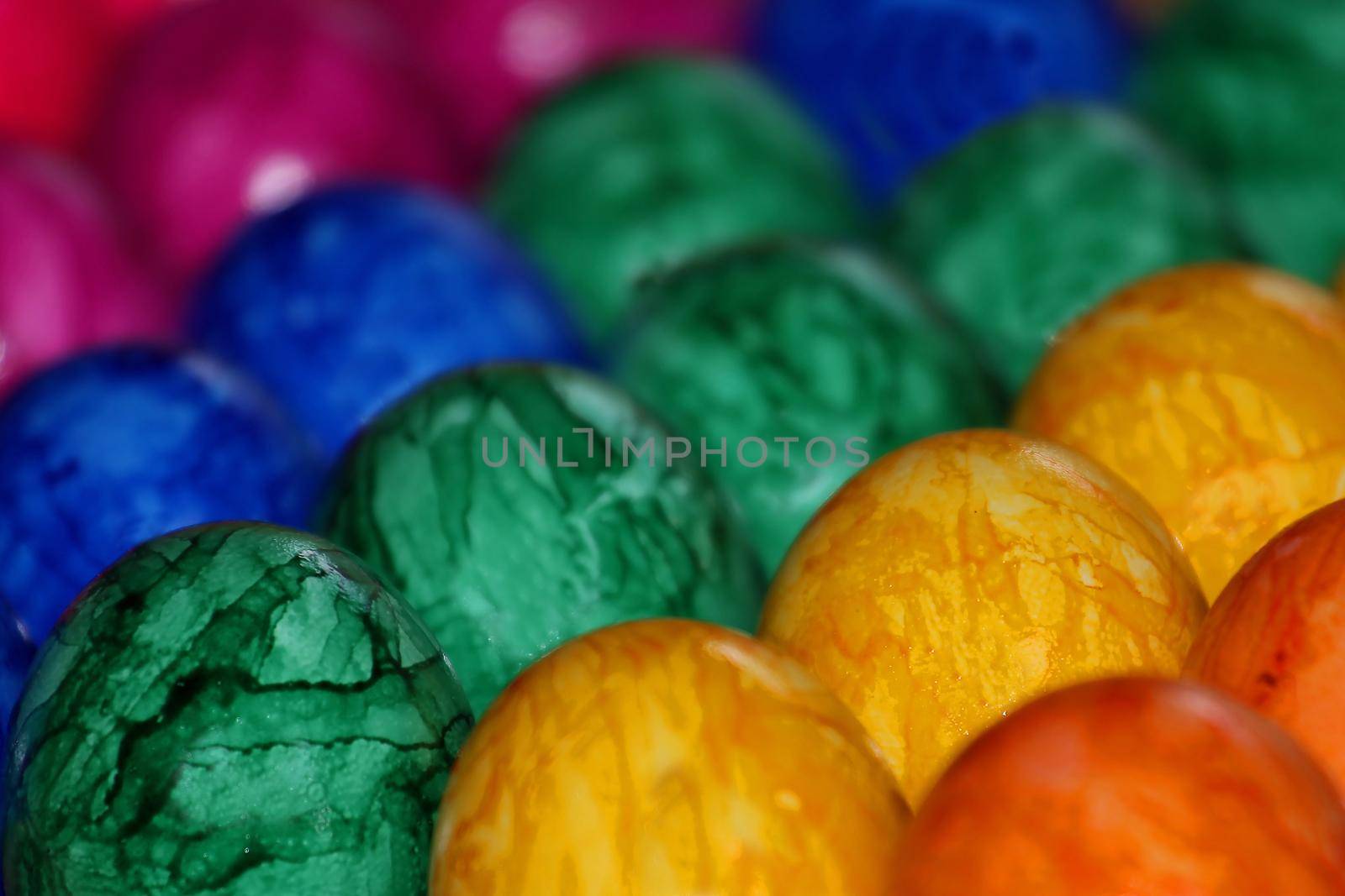 Colorful Easter Eggs by pixel