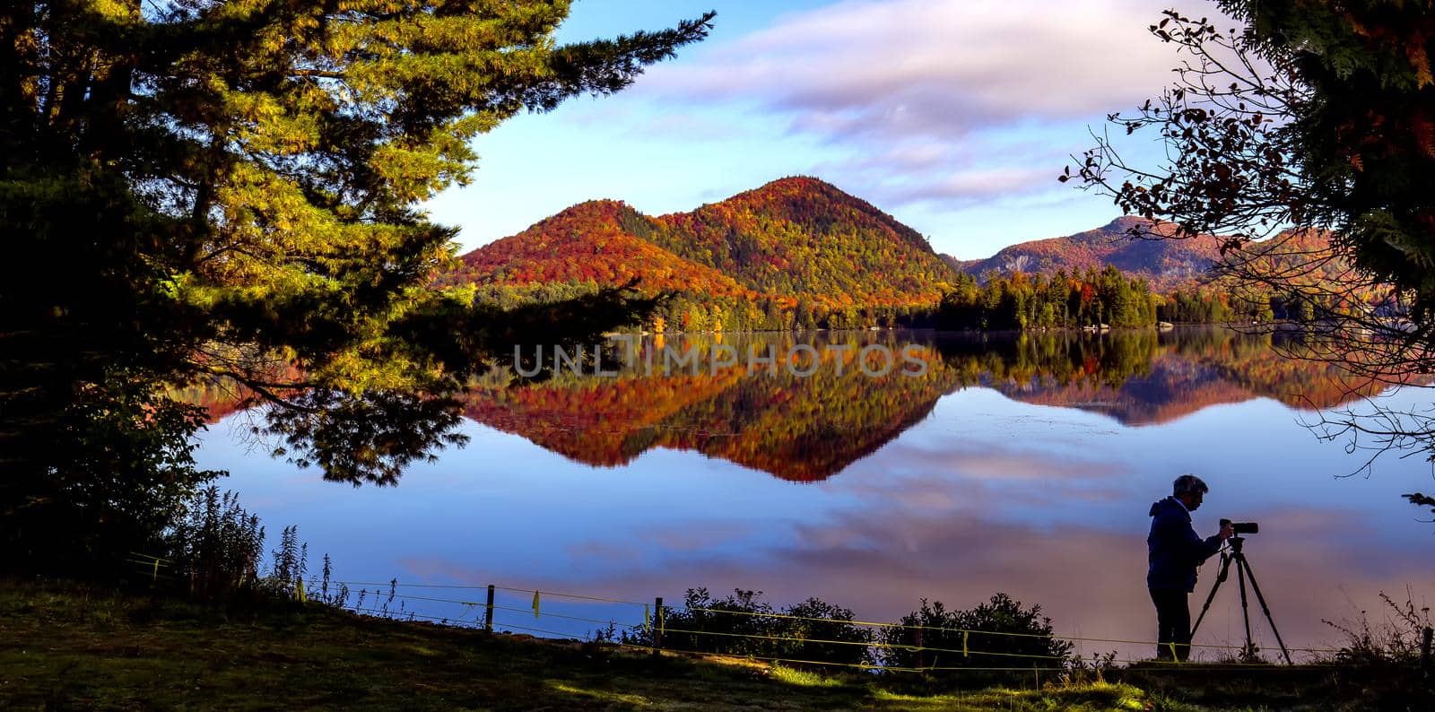 Lac-Superieur, Mont-tremblant, Quebec, Canada by photogolfer