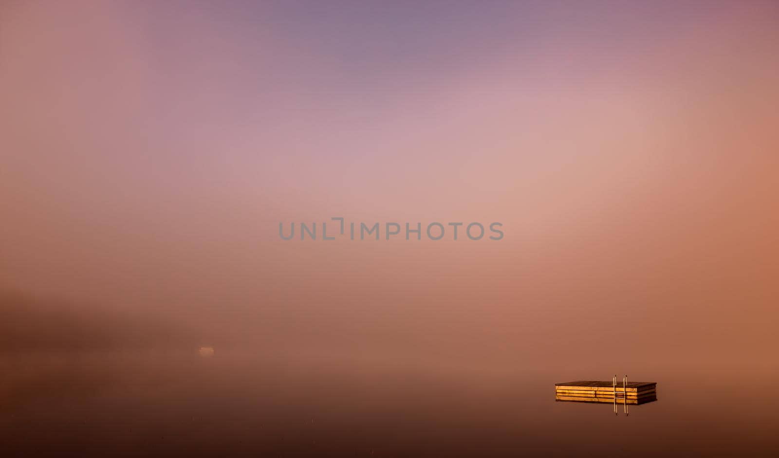 Dock on Lac-Superieur, Mont-tremblant, Quebec, Canada by photogolfer
