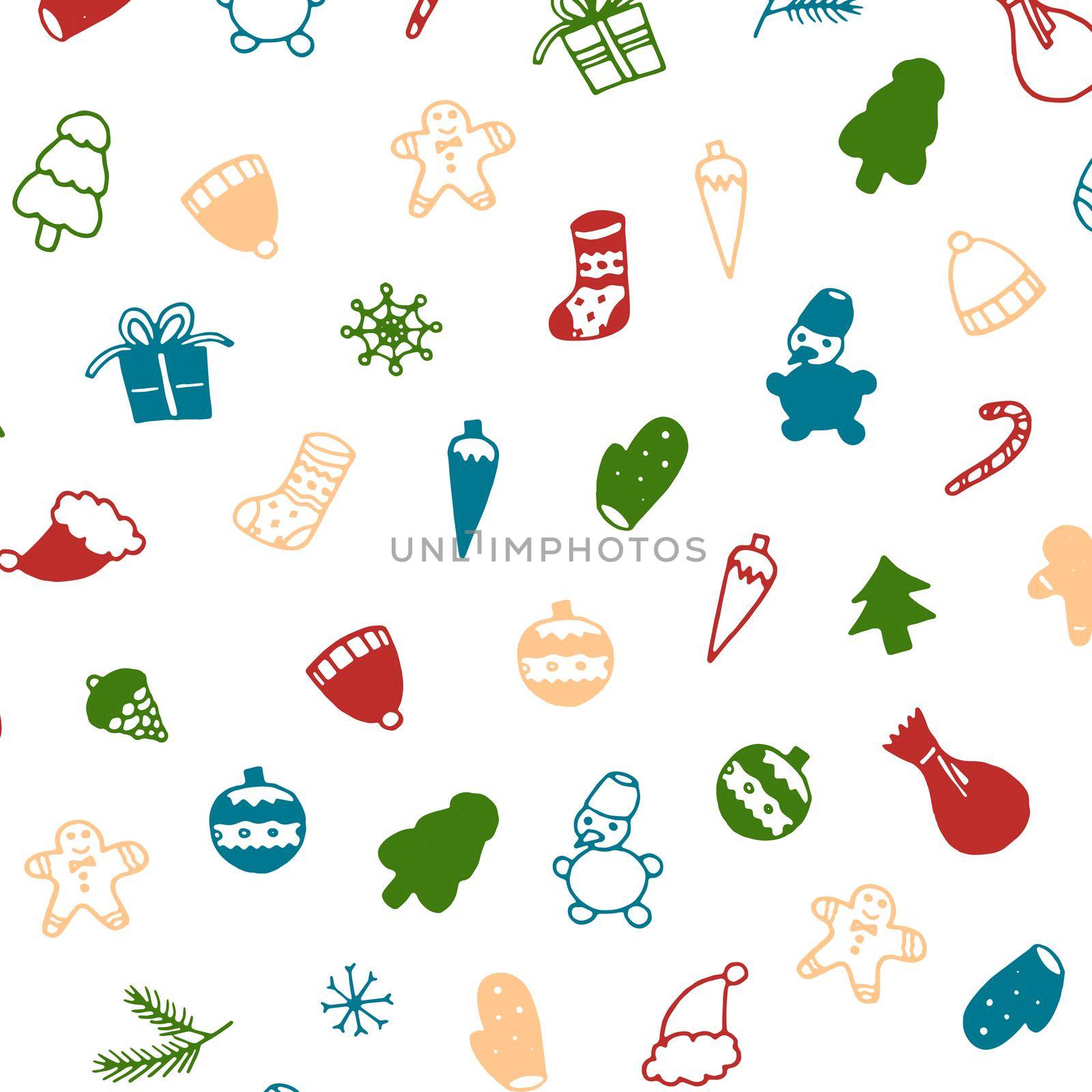 Happy New Year and Merry Xmas background. Design for winter holidays. Winter holidays texture.