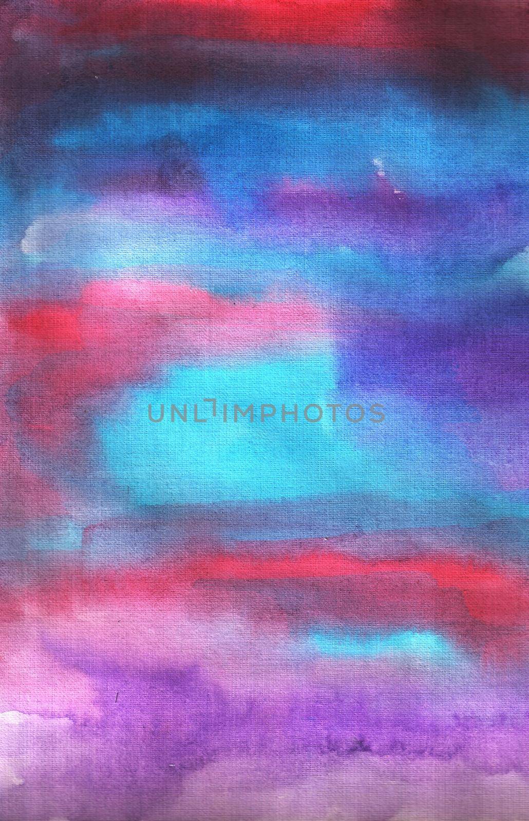 Red and blue watercolor background