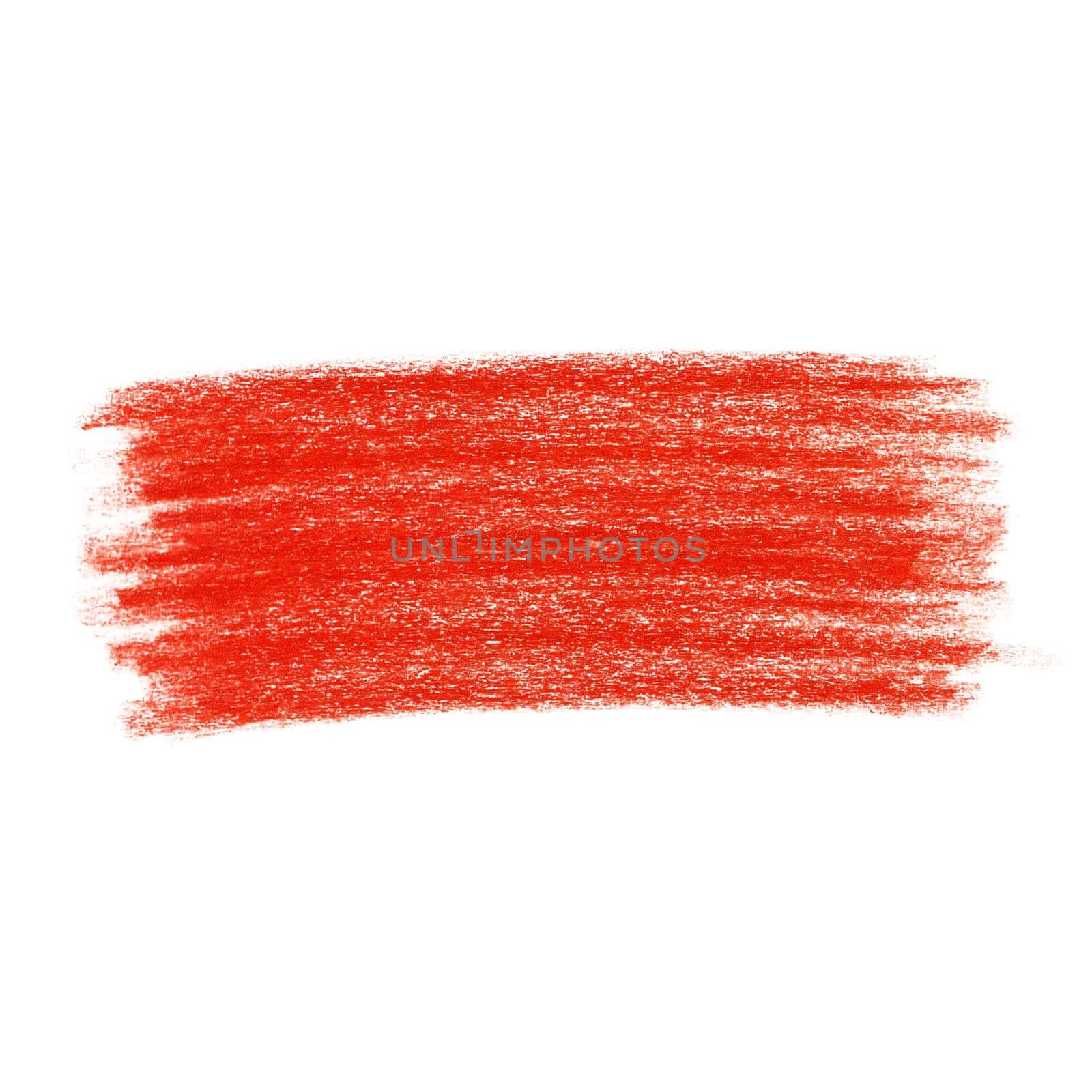 Hand Drawn Abstract Color Pencil Scribble Abstract Illustration Isolated on White Background.