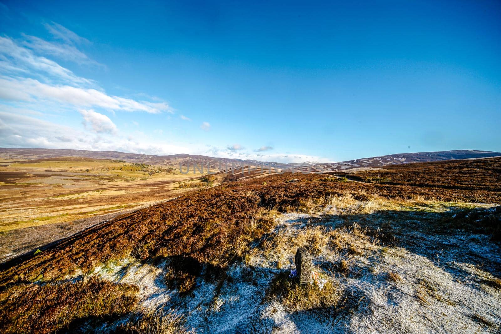 Landscape in the scottish Highlands, Scottland, United Kingdom  by Weltblick