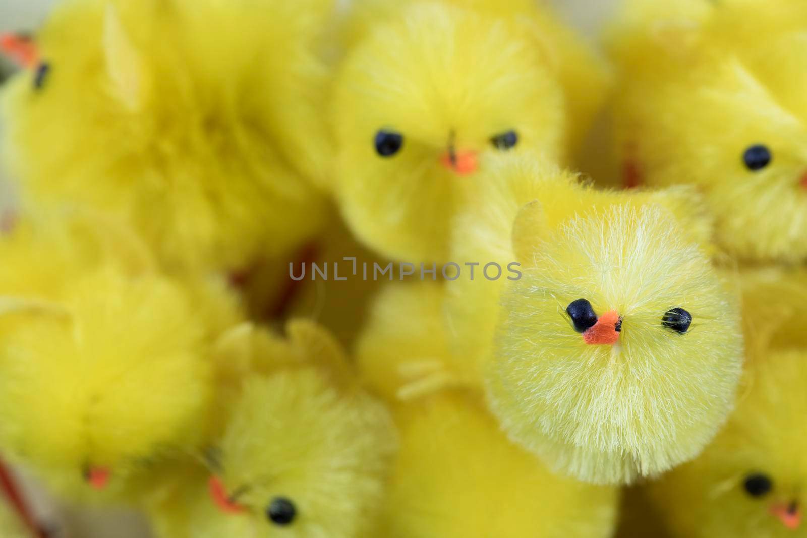 Festive Easter Chenille Chicks by charlotteLake