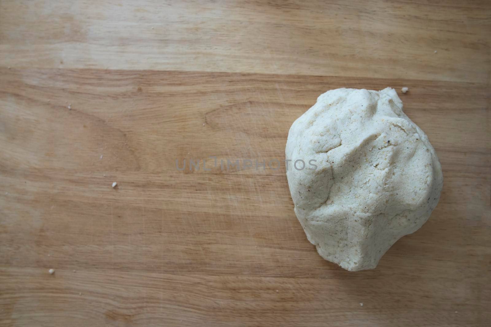 Dough balls made from harina masa flour for making corn tortillas.