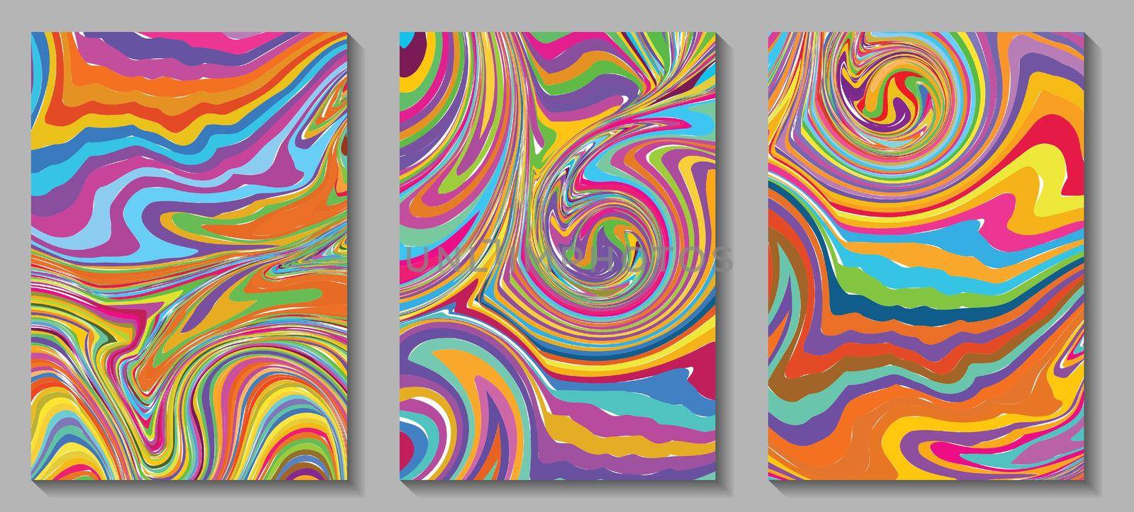 Fluid art. Modern artwork mesh gradient background. Mixture of colorful paint splash liquid. Abstract holographic texture, gradient waves. Vector design for banner, flyer, card, cover, invitation.