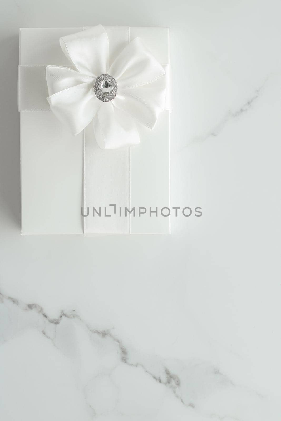 Romantic celebration, lifestyle and holiday present concept - Luxury wedding gifts on marble