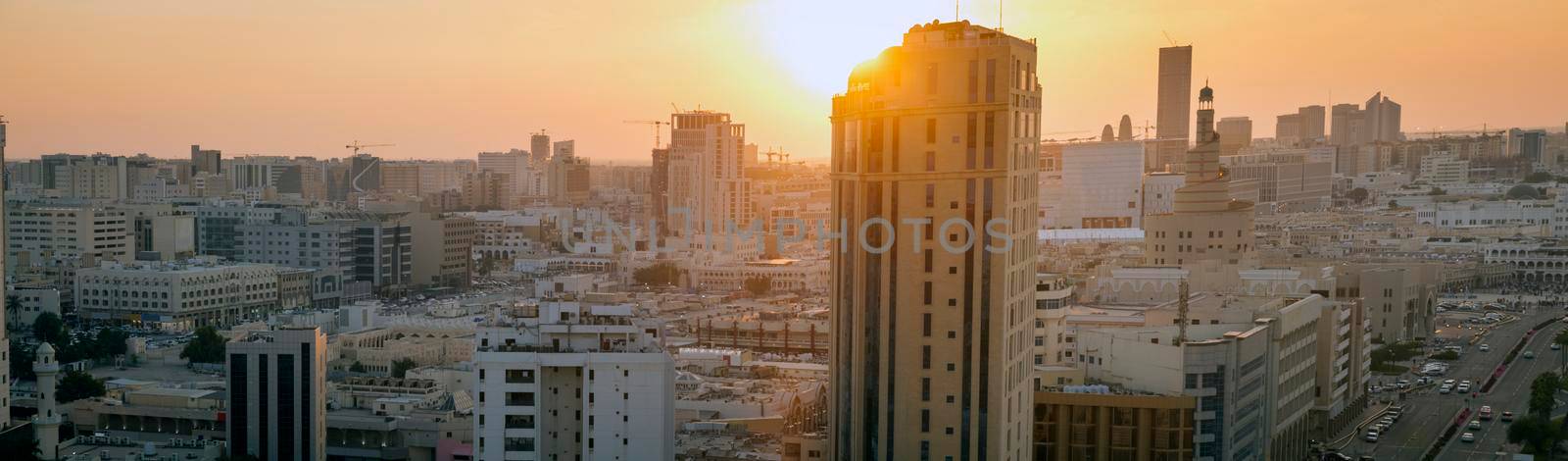 The Fanar Mosque in Doha. Doha, Ad-Dawhah, Qatar.