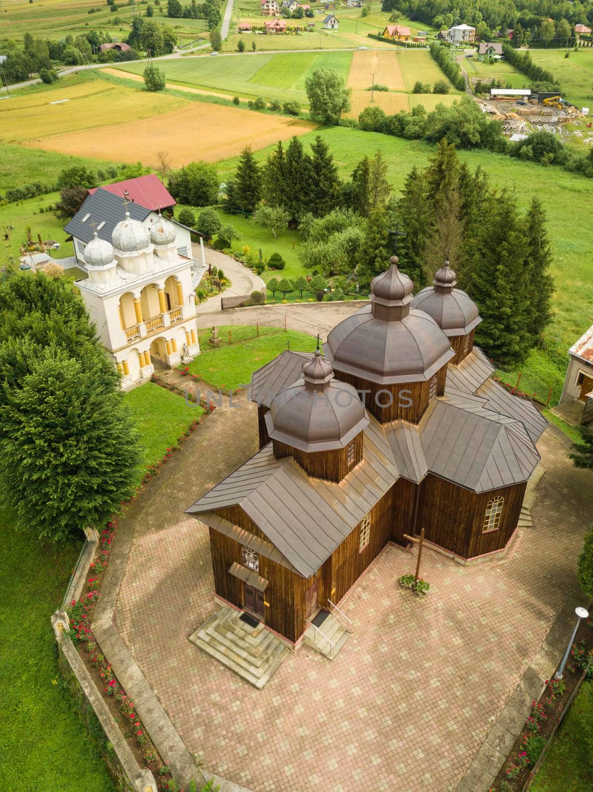 St Peter and Paul church in Jurowce. Jurowce, Subcarpathia, Poland.
