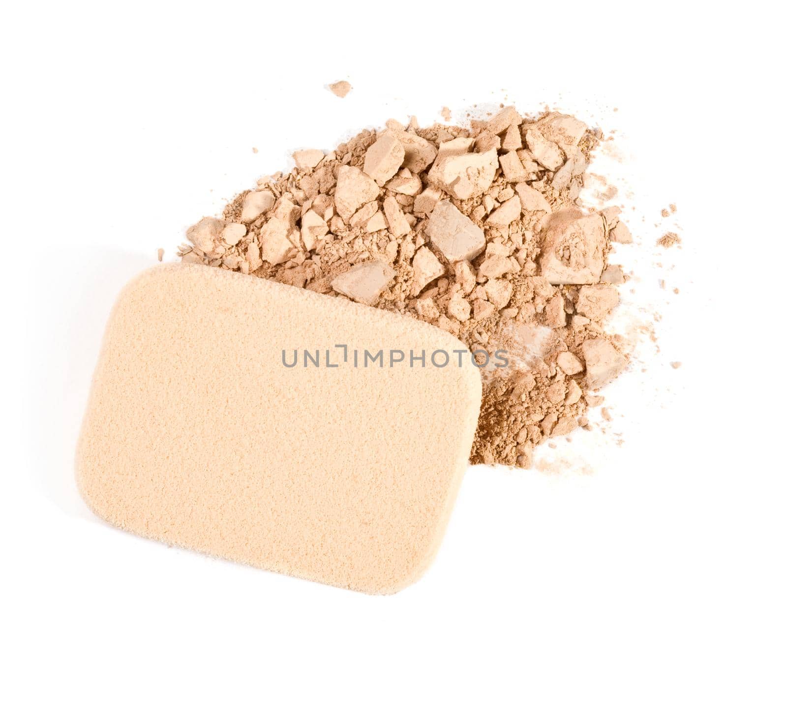 face powder - make-up for fashion and beauty 