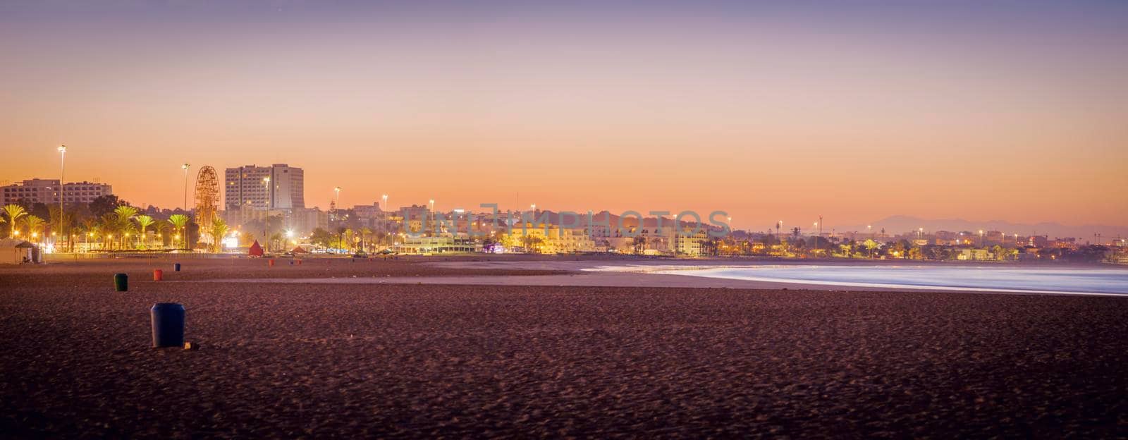 Beach in Agadir by benkrut