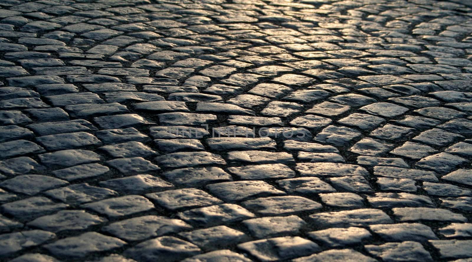 the old pavement stones  by kornienko
