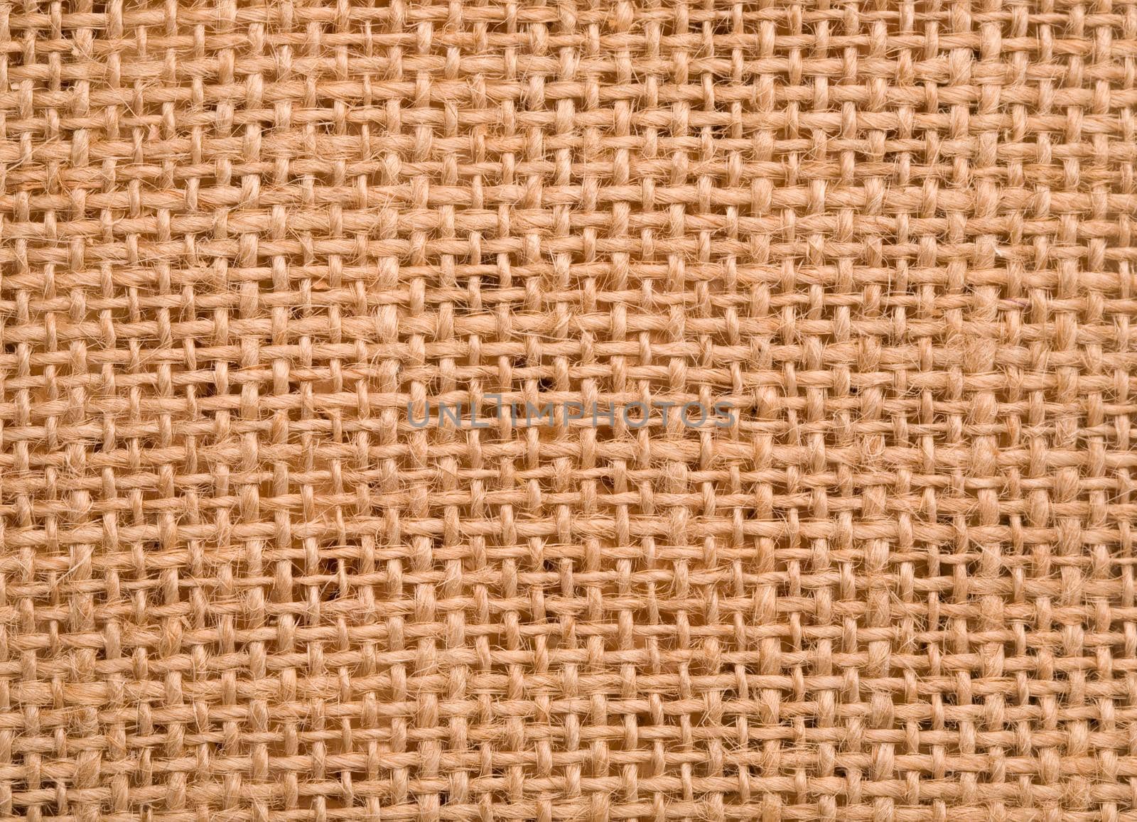 Closeup of a burlap texture