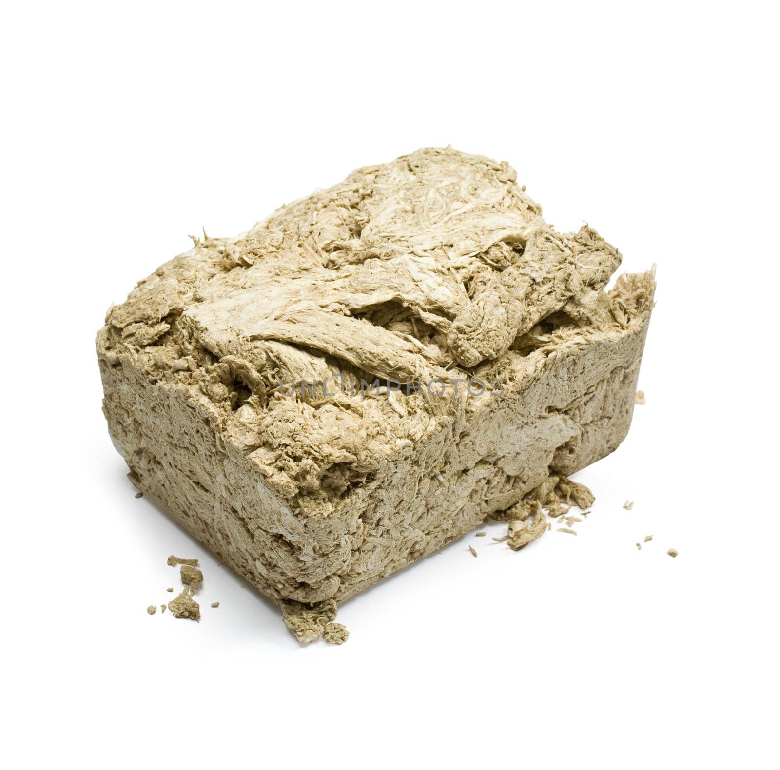 sweet halva on white background