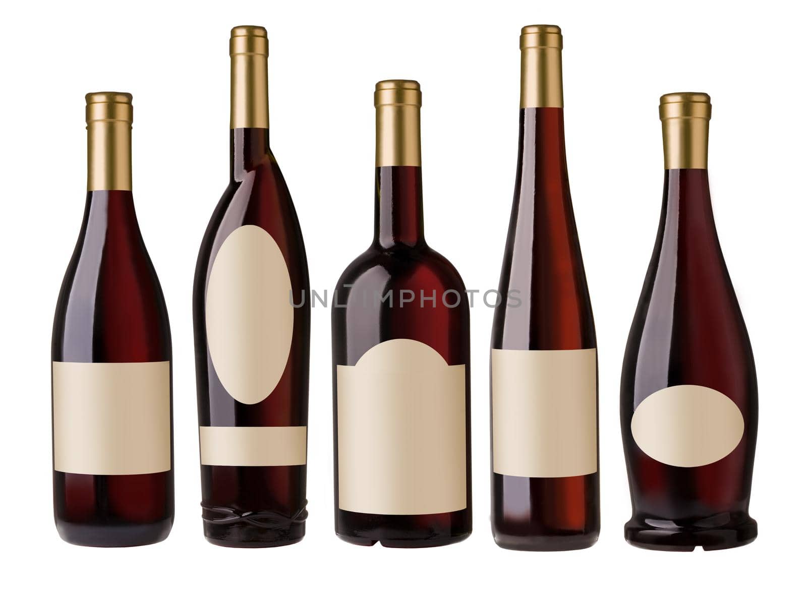 wine bottles by kornienko