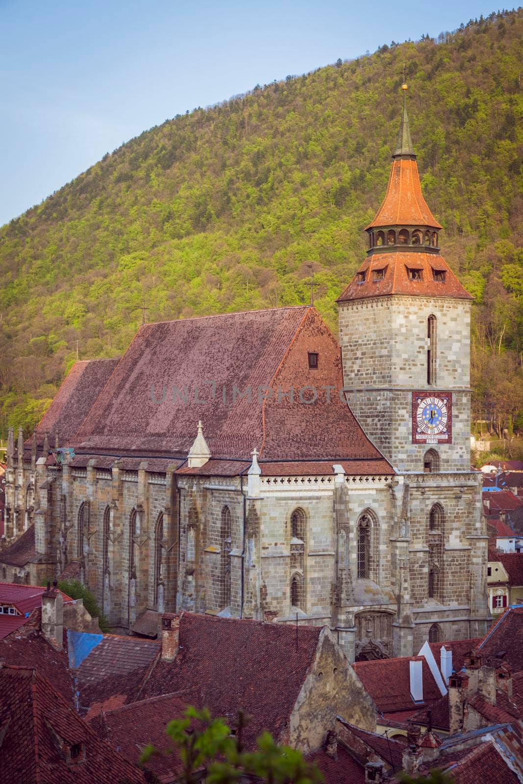 Black Church in Brasov. Brasov, Brasov County, Romania.