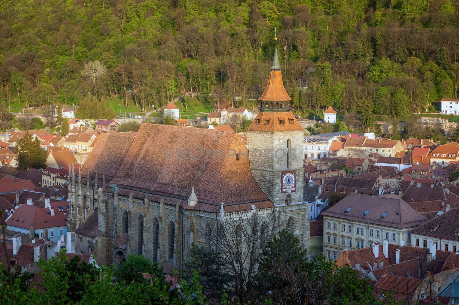 Black Church in Brasov. Brasov, Brasov County, Romania.