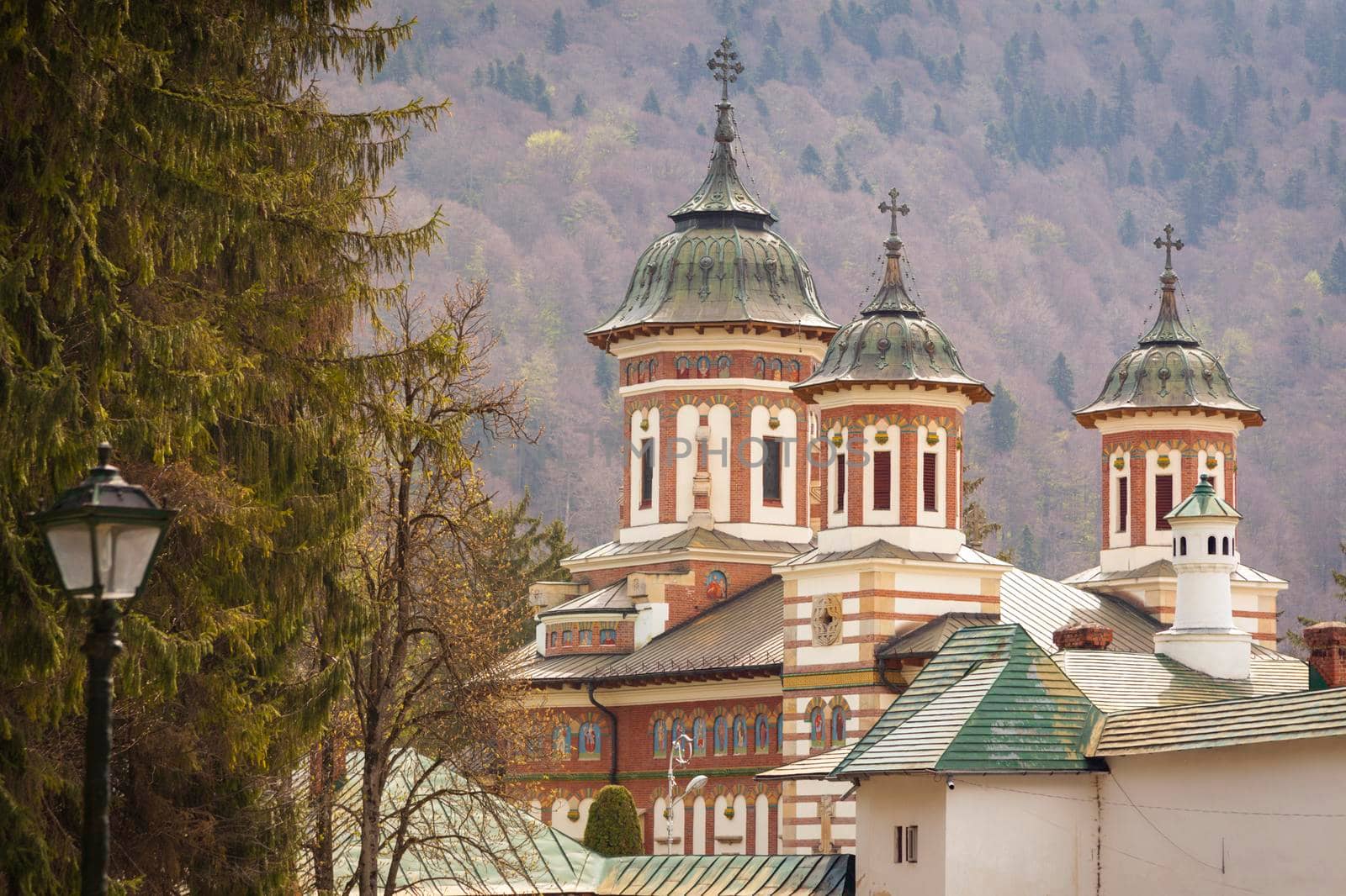 Sinaia Orthodox Monastery. Sinaia, Prahova County, Romania.