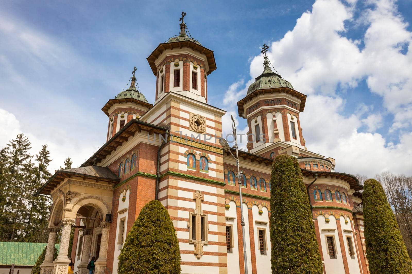 Sinaia Orthodox Monastery. Sinaia, Prahova County, Romania.