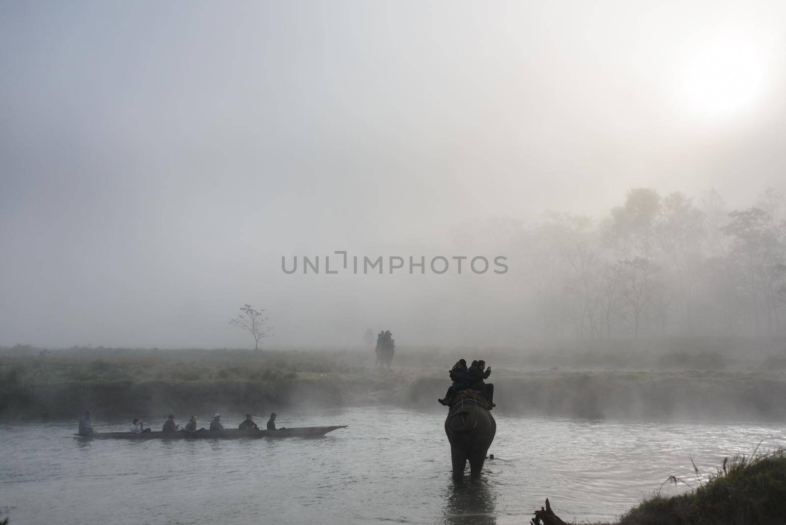 Elephant safari in Chitwan, Nepal by dutourdumonde