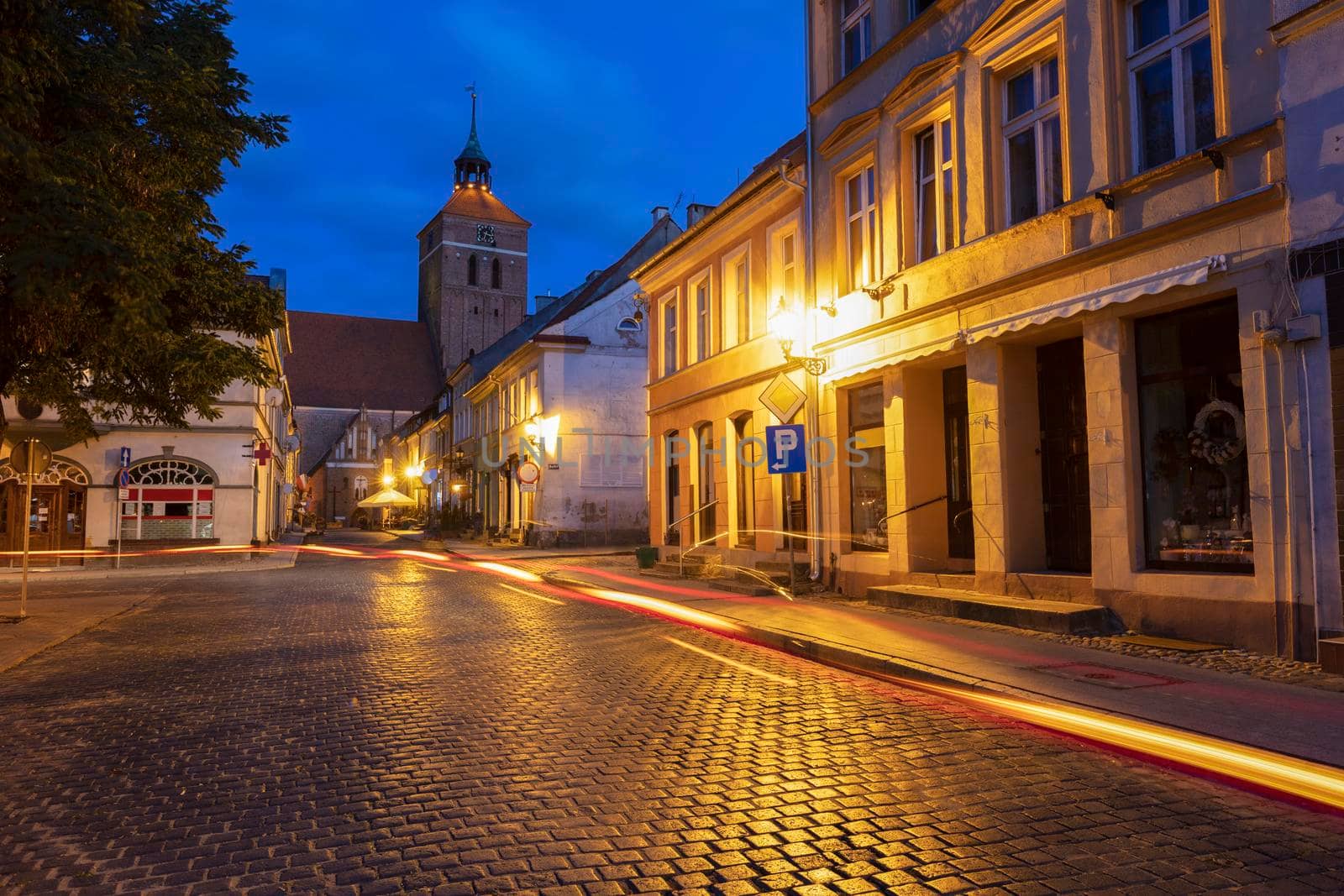 Architecture of Reszel. Reszel, Warmian-Masurian, Poland.