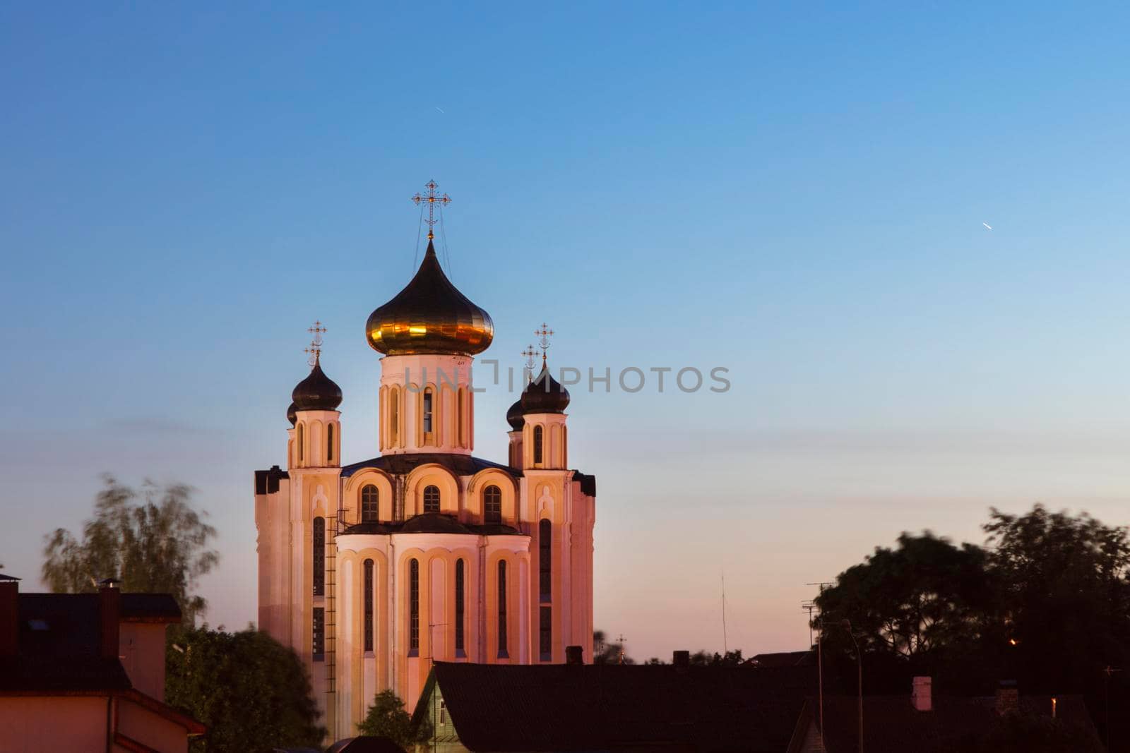 All Saints Church in Lida. Lida, Grodno Region, Belarus.
