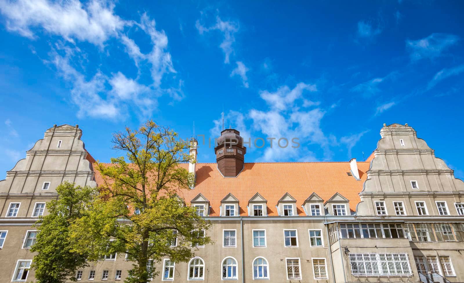 Mragowo City Hall. Mragowo, Warmian-Masurian, Poland.