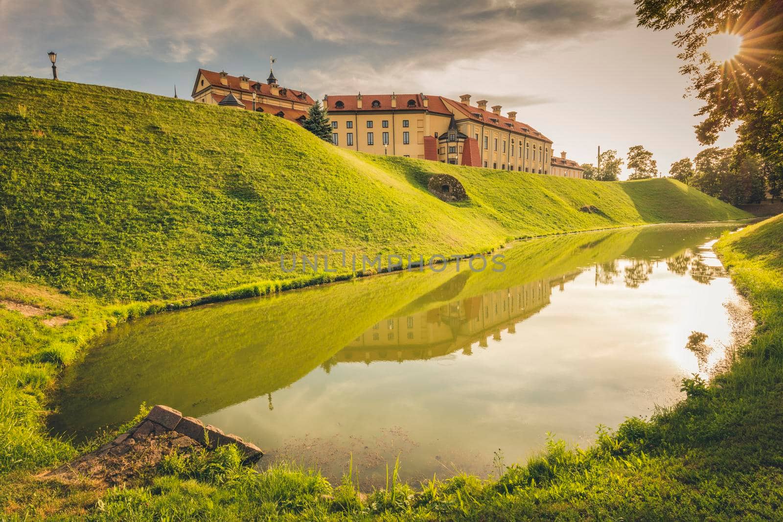 Nesvizh Castle. Nesvizh, Minsk Region, Belarus.