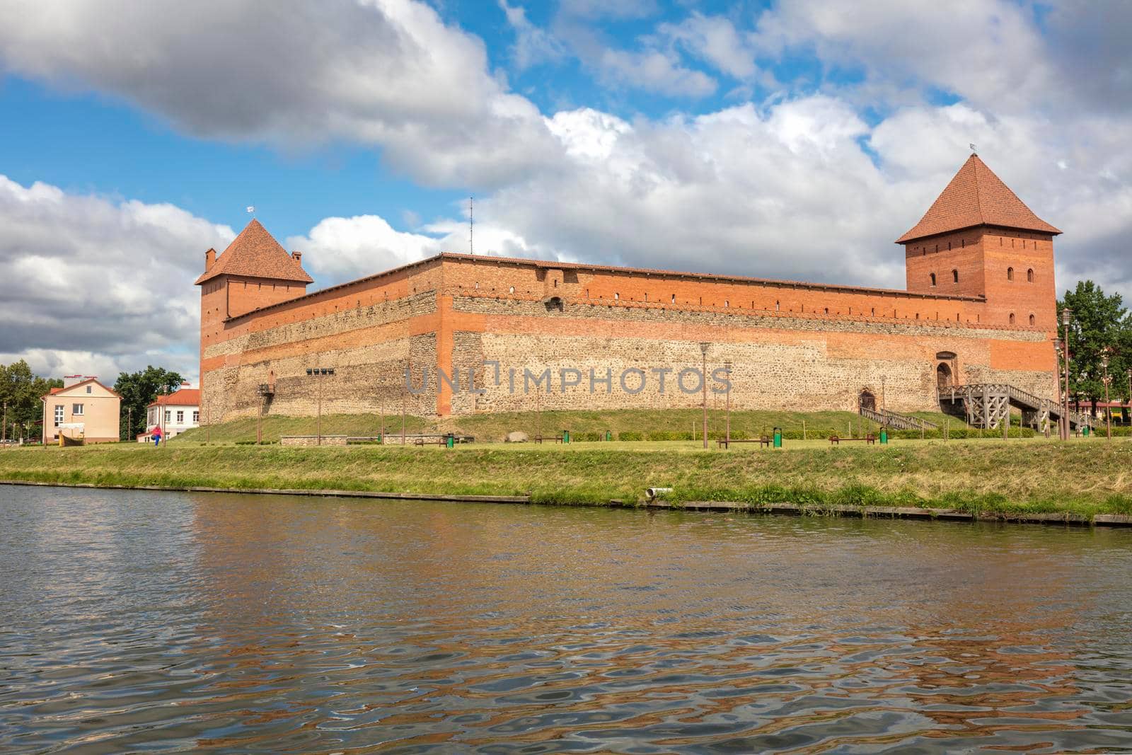 Lida Castle in Lida. Lida, Grodno Region, Belarus.