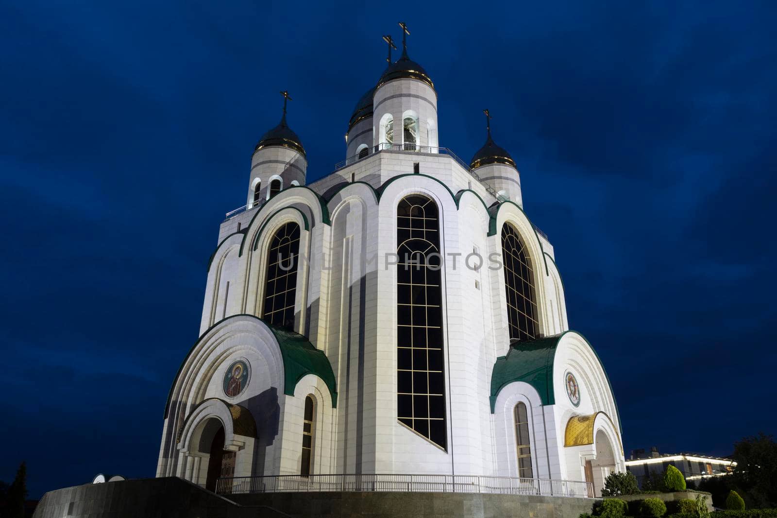 Cathedral of Christ the Saviour on Victory Square in Kaliningrad. Kaliningrad, Kaliningrad Oblast, Russia.