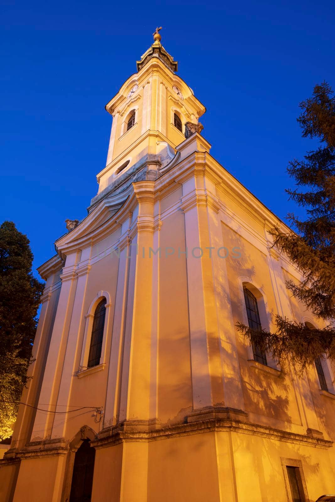 St. Nicholas Church in Szeged. Szeged, Csongrad, Hungary.