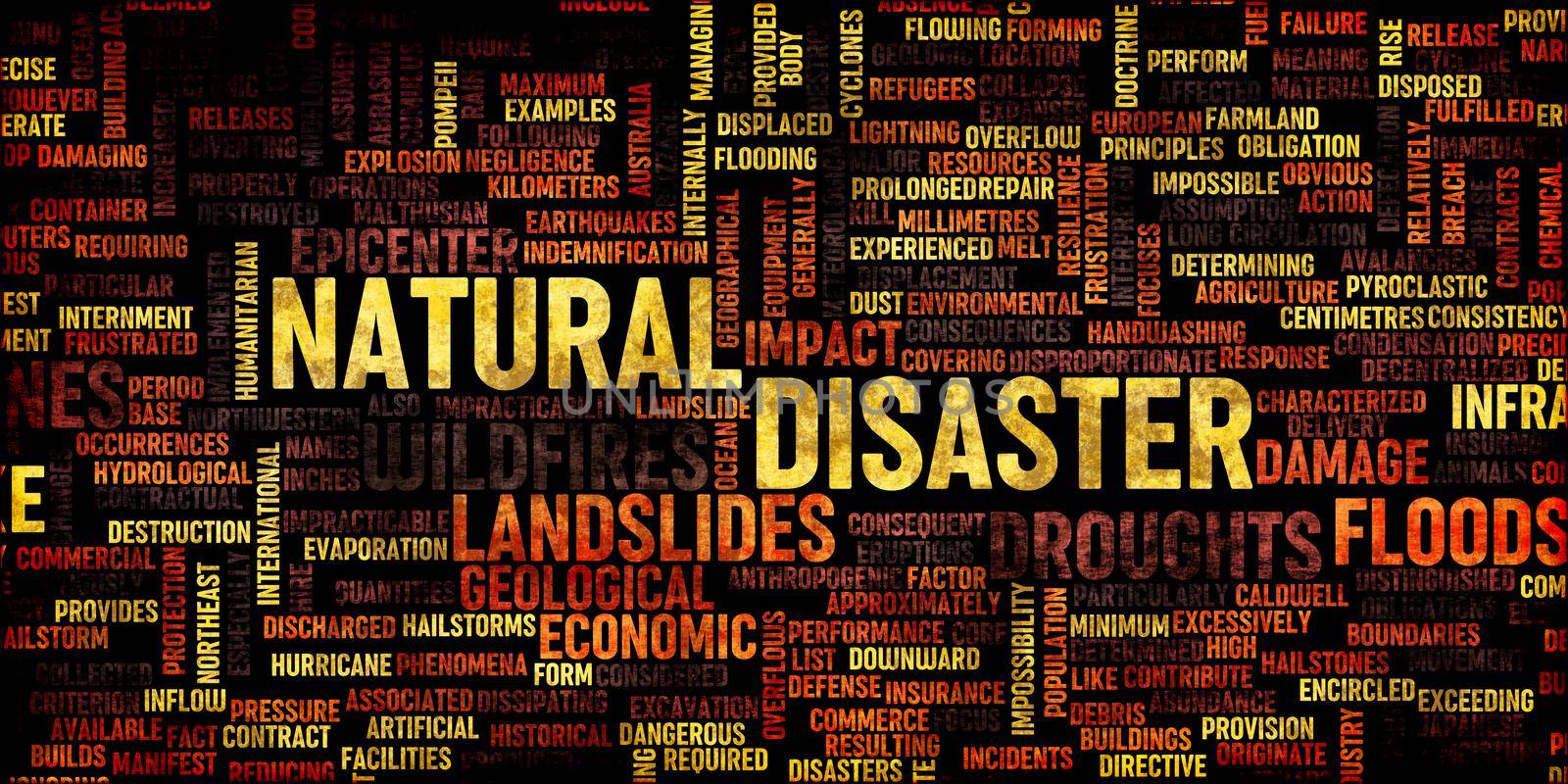 Natural Disaster and Destruction Aftermath as a Concept