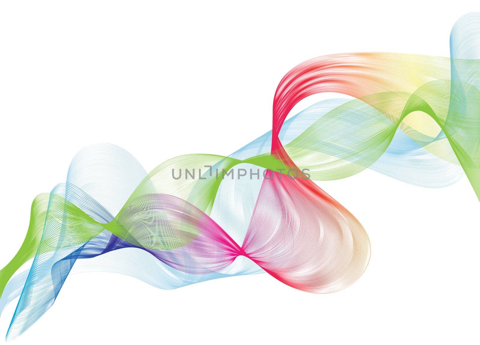Abstract Colorful Line Wave Background, Abstract polygonal space low poly dark background with connecting dots and lines Connection structure Futuristic polygonal background Triangular business wallpaper by chuanchai