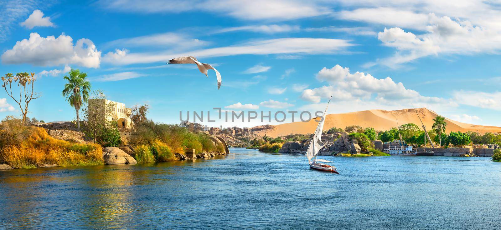 Clouds over Nile by Givaga