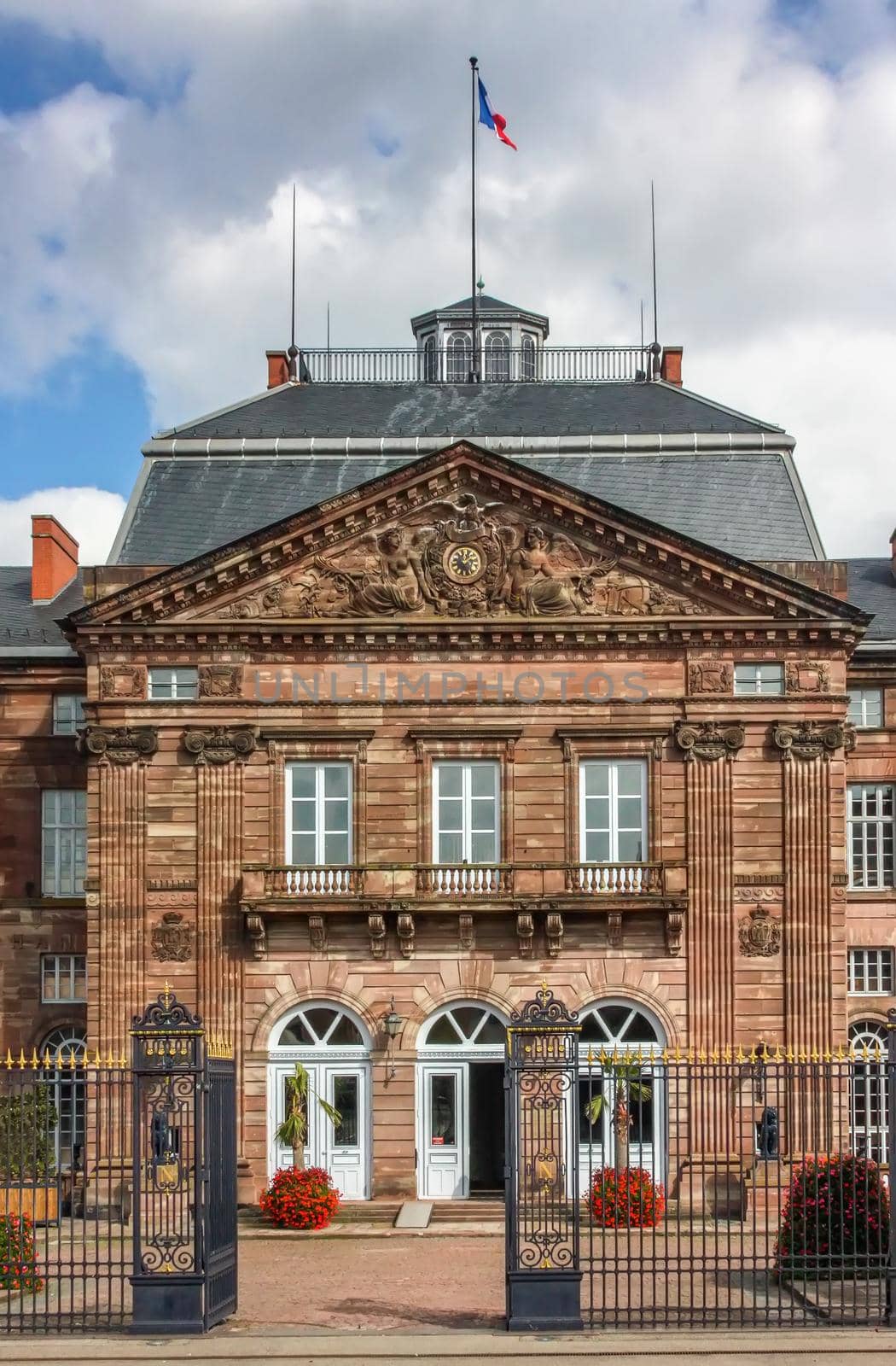 Rohan Castle is an eighteenth-century neoclassical palace in the city of Saverne in Alsace, France