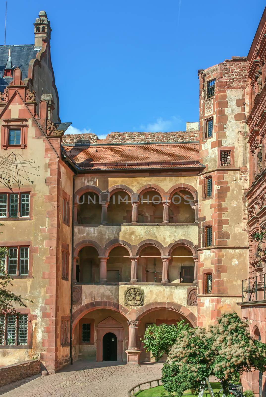 Heidelberg Castle, Germany by borisb17